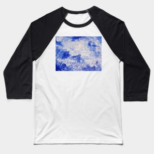 Splash Of Blue acrylic painting by Tabitha Kremesec Baseball T-Shirt